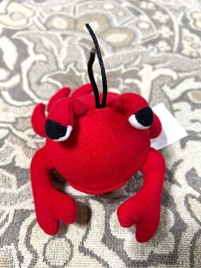 4/$20 Vintage 1996 Tyco Zooballs Kris Crab: Look Like Animals…Bounce Like Balls